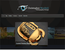 Tablet Screenshot of christopherwaddell.com